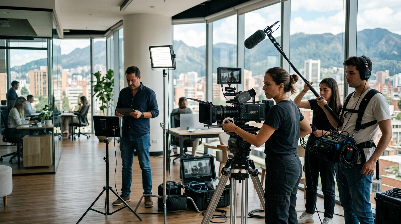 Costo video corporativo bogotá: guía de precios y factores